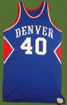 Nuggets 74-75 Road Jersey Byron Beck