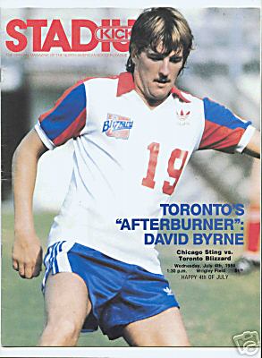 NASL Soccer Toronto Blizzard 1983 Home David Byrne