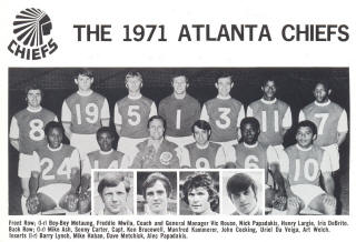 Chiefs 1971 Team Road