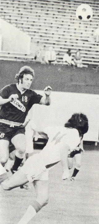 NASL Soccer Baltimore Comets 74 Road Terry Anderson