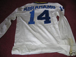 Cosmos 84-85 Home Jersey Laurie Abrahams Back