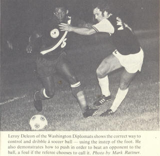 NASL Soccer Baltimore Comets 75 Road Back Terry Anderson