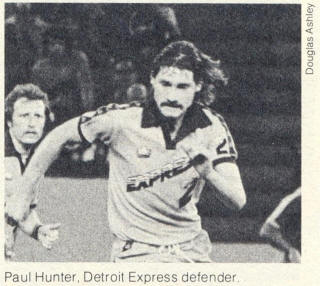 NASL Soccer Detroit Express 78 Road Paul Hunter