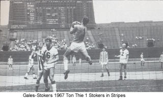 Gales 67 Goalie Back Ton Thie Stokers