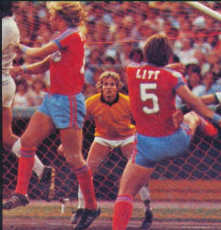 Minnesota Kicks New York Cosmos 1976 Steve Litt, Bob Rigby