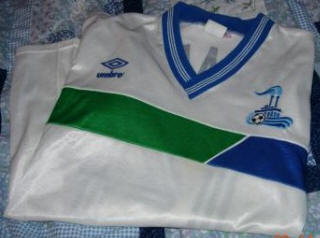 Steamers 87-88 Home Jersey Fogarty