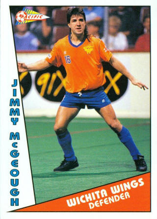 Wings 90-91 Home Jimmy McGeough