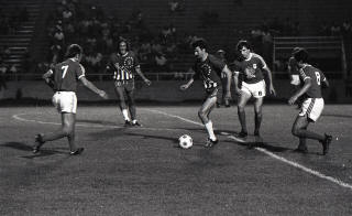 NASL Soccer Toronto Metros-Croatia 1976 Gene Strenicer, Marcantonio, Cukon, Thunder, 6-4-1976