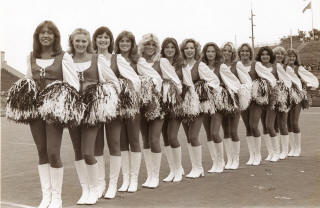 Tulsa Roughnecks Cheerleaders 1979