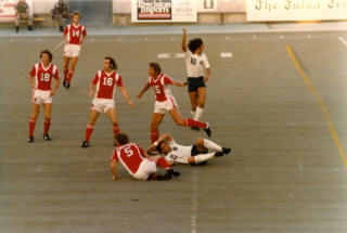 NASL Soccer New York Cosmos at Roughnecks 1979 Toni Carbognani