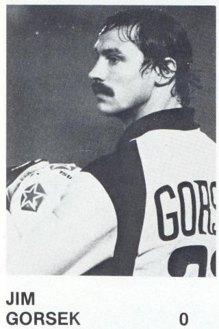 NASL Soccer San Diego Sockers 81 Goalie Back Jim Gorsek