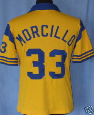 NASL Soccer San Diego Sockers 83-84 Home Jersey Willy Morcillo Back