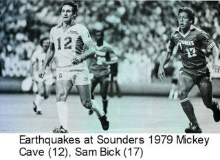 NASL Soccer Seattle Sounders 79 Home Mickey Cave