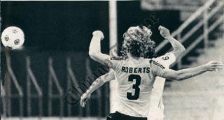 NASL Soccer Chicago Sting 1977 Dave Roberts, Lancers