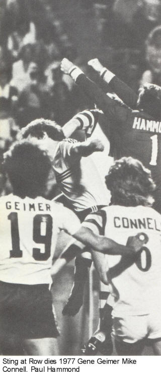 NASL Soccer Chicago Sting 77 Home Back Gene Geimer
