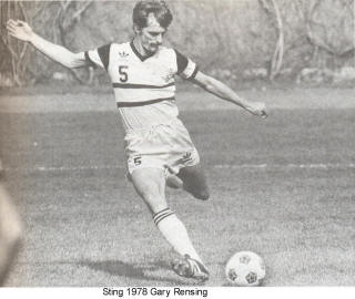 NASL Soccer Chicago Sting 78 Home Gary Rensing 2 (2)