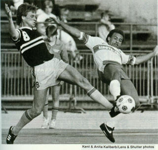 Chicago Sting 1983 Road Peter Gallagher 5-27-83
