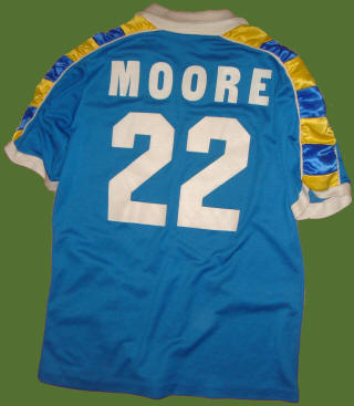NASL Oakland Stompers 78 Road Jersey Johnny Moore Back