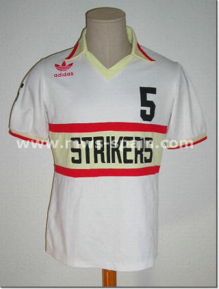 Ft. Lauderdale Strikers 1983 Home Jersey Ricardo Villa