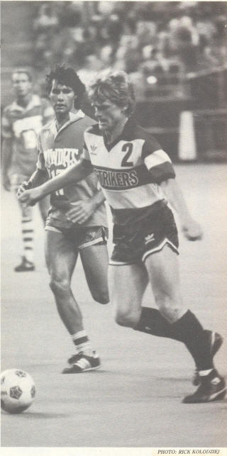 Minnesota Strikers 1984 Road Dwight Lodeweges, Roy Wegerle