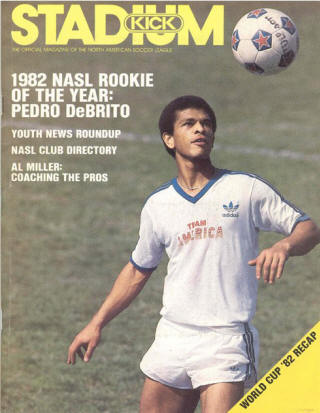 NASL Soccer Team America 83 Practice Pedro DeBrito