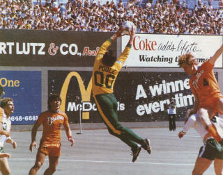 Portland Timbers 1979 Goalie Back Mick Poole, Drillers