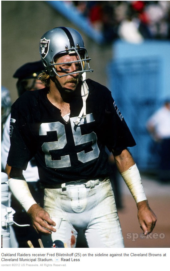 Fred Biletnikoff Oakland Raiders Throwback Football Jersey – Best Sports  Jerseys