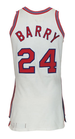 Rick Barry 24 New York Nets White Basketball Jersey — BORIZ