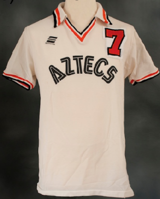 Admiral Los Angeles Aztecs 1977 Home Jersey - USED Condition (Great) - Size  M