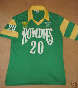 New USL United Soccer League TAMPA BAY ROWDIES Junior Youth Polyester  Reversible Practice Jersey