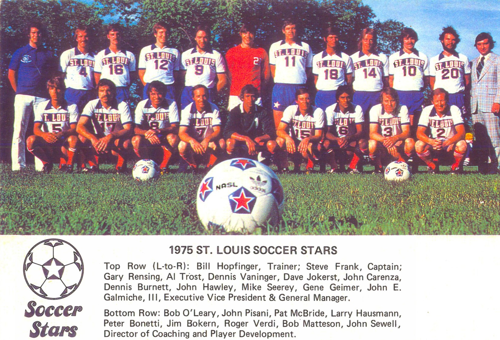 St Louis Stars Football Soccer Shirt Jersey White — BORIZ