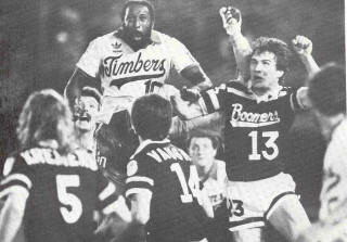 NASL Soccer Portland Timbers 81 Home Clyde Best Boomers