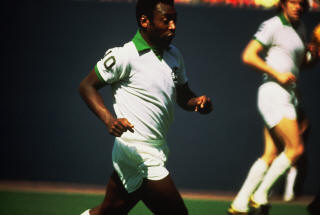 NASL Soccer New York Cosmos 77 Home Pele No Num 2