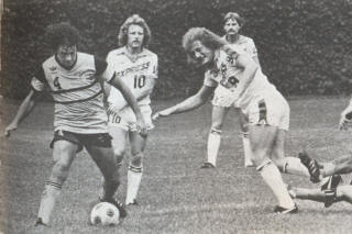 NASL Soccer Detroit Express 78 Home Alan Brazil, David Bradford