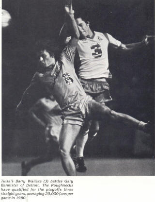 NASL Soccer Detroit Express 80 Road Garry Bannister