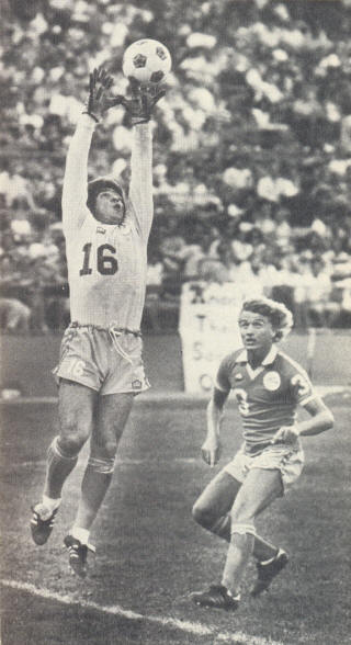 NASL Soccer Minnesota Kicks 78 Road 3, Goalie Tino Lettieri