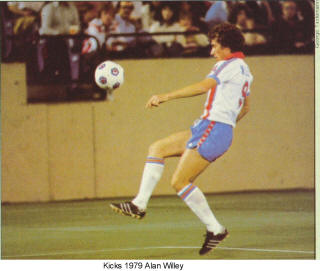 NASL Soccer Minnesota Kicks 79 Home Back Alan Willey