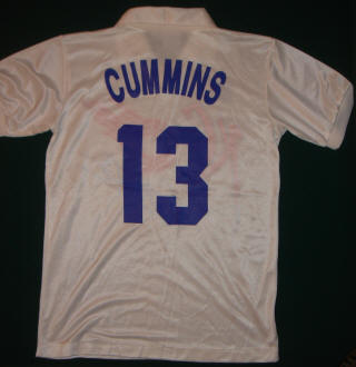 Comets 88-89 Road Jersey Stan Cummins