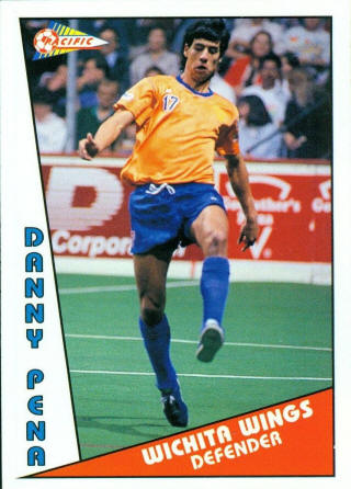 Wings 90-91 Home Danny Pena