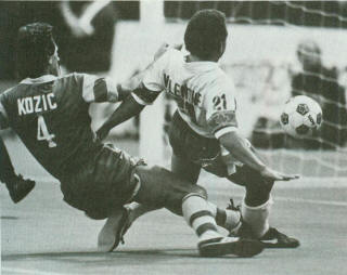 Tampa Bay Rowdies 1983 Road Back Refik Kozic, Whitecaps