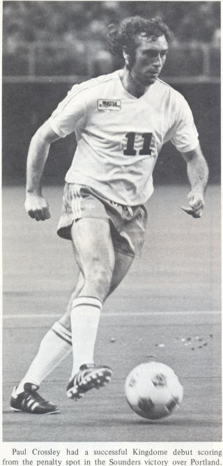 NASL Soccer Seattle Sounders 76 Home Paul Crossley