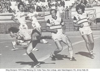 NASL Soccer Oakland Stompers 78 Goalie Shep Messing (2)