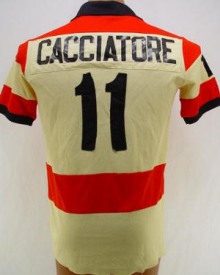 NASL Soccer Ft. Lauderdale Strikers 80 Road Jersey Jeff Cacciatore