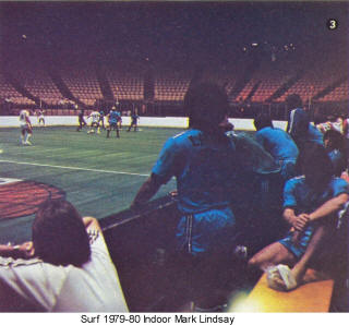 NASL Soccer California Surf 79-80 Indoor Road Back Mark Lndsay