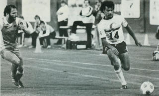 NASL Soccer California Surf 80 Home Laurie Abrahams, Hurricane Mark Stahl