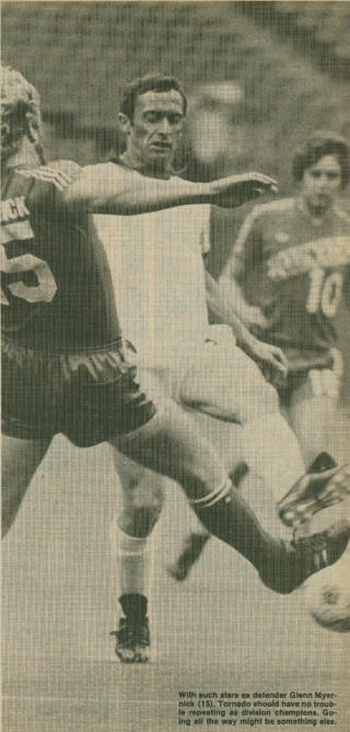 NASL Soccer Dallas Tornado 1977 Road Back Glen Myernick, Cosmos